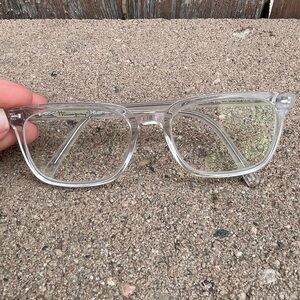 HEMINGWAY Crystal Clear Silver Eyeglass Frame 54 19 145 H4854